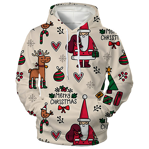 Men's Pullover Hoodie Sweatshirt Graphic 3D Ugly Christmas Hooded Christmas Daily 3D Print 3D Print Christmas Hoodies Sweatshirts Long Sleeve Beige / Letter
Men's Pullover Hoodie Sweatshirt Graphic 3D Ugly Christmas Hooded Christmas Daily 3D Print 3D Print Christmas Hoodies Sweatshirts Long Sleeve Beige / Letter