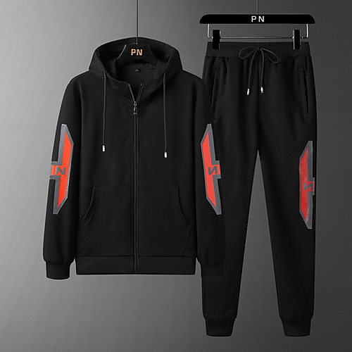 Men's 2 Piece Tracksuit Sweatsuit Casual Athleisure Long Sleeve 2pcs Thermal Warm Soft Fitness Gym Workout Running Walking Jogging Sportswear Jacket and Sweatpants Athleisure Wear Clothing Suit
Men's 2 Piece Tracksuit Sweatsuit Casual Athleisure Long Sleeve 2pcs Thermal Warm Soft Fitness Gym Workout Running Walking Jogging Sportswear Jacket and Sweatpants Athleisure Wear Clothing Suit