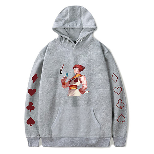 Inspired by Hunter X Hunter Hisoka Hoodie Polyester / Cotton Blend Graphic Prints Printing Hoodie For Women's / Men's
Inspired by Hunter X Hunter Hisoka Hoodie Polyester / Cotton Blend Graphic Prints Printing Hoodie For Women's / Men's