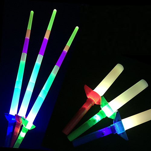 

LED Glow Lightsaber Stick Extendable LED Glow Sword Kids Toy Flashing Stick Concert For Party Concert Supplies Props
