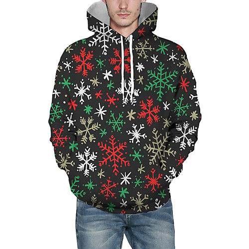Men's Pullover Hoodie Sweatshirt Print Graphic 3D Christmas Daily 3D Print Christmas Hoodies Sweatshirts Black
Men's Pullover Hoodie Sweatshirt Print Graphic 3D Christmas Daily 3D Print Christmas Hoodies Sweatshirts Black
