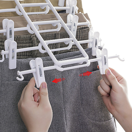 Pants Hanger Pants Clip Seamless Powerful Multifunctional Household Hanging Storage Artifact
Pants Hanger Pants Clip Seamless Powerful Multifunctional Household Hanging Storage Artifact