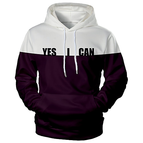 Men's Pullover Hoodie Sweatshirt Graphic 3D Text Daily 3D Print 3D Print Hoodies Sweatshirts Purple
Men's Pullover Hoodie Sweatshirt Graphic 3D Text Daily 3D Print 3D Print Hoodies Sweatshirts Purple