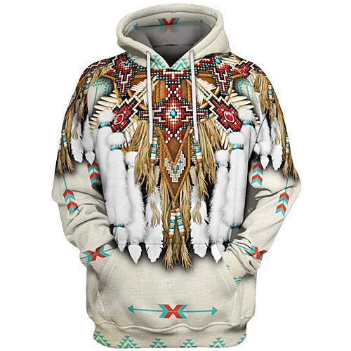 Inspired by American Indian American Indian Cosplay Costume Hoodie Terylene 3D Printing Hoodie For Women's / Men's
Inspired by American Indian American Indian Cosplay Costume Hoodie Terylene 3D Printing Hoodie For Women's / Men's