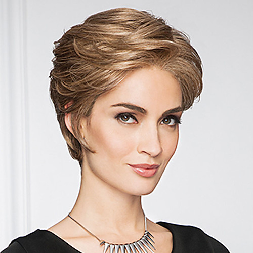 Synthetic Wig Curly Asymmetrical Wig Short Dark Brown Brown Synthetic Hair Women's Fashionable Design Soft Exquisite Brown
Synthetic Wig Curly Asymmetrical Wig Short Dark Brown Brown Synthetic Hair Women's Fashionable Design Soft Exquisite Brown