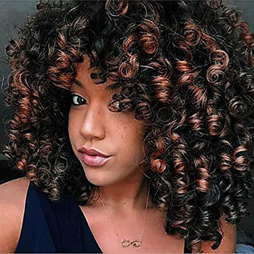 synthetic afro curly hair wigs brown blonde mixed wig short curly wigs for black women (brown blonde mixed)
synthetic afro curly hair wigs brown blonde mixed wig short curly wigs for black women (brown blonde mixed)