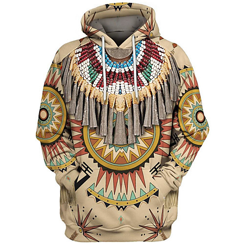 Inspired by American Indian American Indian Cosplay Costume Hoodie Terylene 3D Printing Hoodie For Women's / Men's
Inspired by American Indian American Indian Cosplay Costume Hoodie Terylene 3D Printing Hoodie For Women's / Men's