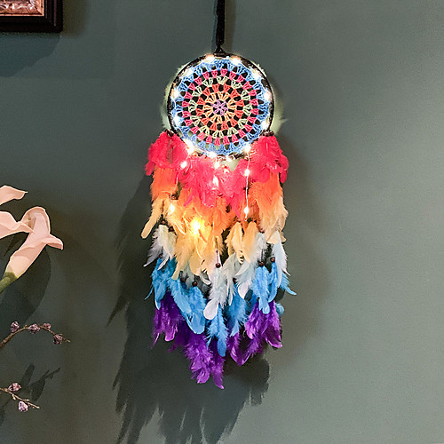 Boho Dream Catcher Handmade Gift Wall Hanging Decor Art Ornament Craft Feather 5516cm for Kids Bedroom Wedding Festival
Boho Dream Catcher Handmade Gift Wall Hanging Decor Art Ornament Craft Feather 5516cm for Kids Bedroom Wedding Festival