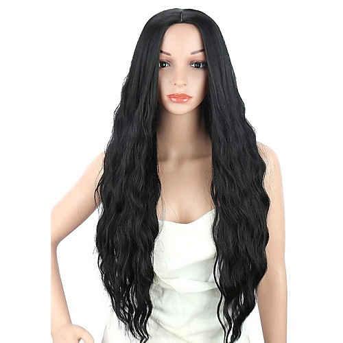 Synthetic Wig Water Wave Middle Part Wig Long Black Synthetic Hair Women's Party Fashion Middle Part Black
Synthetic Wig Water Wave Middle Part Wig Long Black Synthetic Hair Women's Party Fashion Middle Part Black