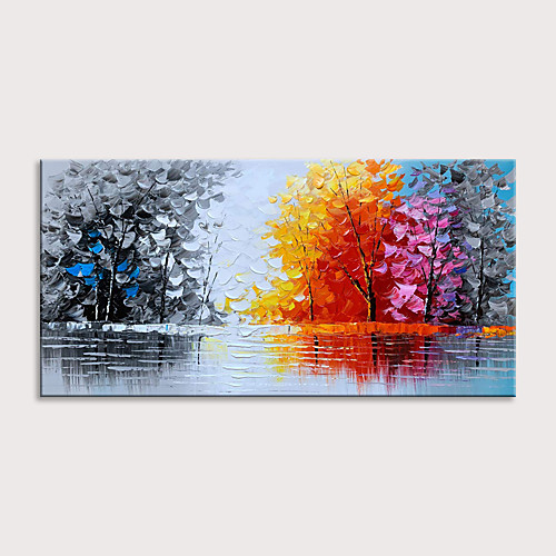 Oil Painting Hand Painted - Abstract Landscape Modern Rolled Canvas (No Frame)
Oil Painting Hand Painted - Abstract Landscape Modern Rolled Canvas (No Frame)