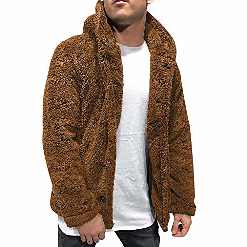 mens fluffy hoodie sweaters autumn fleece cardigan with button lightweight fashion casual teddy coat winter warm brown
mens fluffy hoodie sweaters autumn fleece cardigan with button lightweight fashion casual teddy coat winter warm brown
