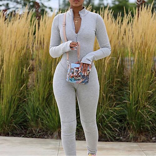 Women's High Waist Workout Jumpsuit Romper Tummy Control Butt Lift Breathable Black Gray Spandex Yoga Fitness Gym Workout Summer Winter Sports Activewear / Quick Dry
Women's High Waist Workout Jumpsuit Romper Tummy Control Butt Lift Breathable Black Gray Spandex Yoga Fitness Gym Workout Summer Winter Sports Activewear / Quick Dry