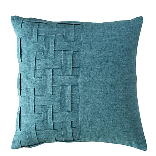 2pcs Cushion Cover Minimalist Plain Color Plaid Stitching Cotton And Linen Pillowcase Solid Color Fabric Sofa Cushion Cover
2pcs Cushion Cover Minimalist Plain Color Plaid Stitching Cotton And Linen Pillowcase Solid Color Fabric Sofa Cushion Cover