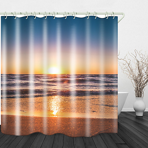 Sunset Beach Digital Printing Shower Curtain Shower Curtain Shower Curtains & Hooks Modern Polyester New Design
Sunset Beach Digital Printing Shower Curtain Shower Curtain Shower Curtains & Hooks Modern Polyester New Design