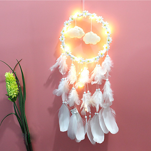 Led Boho Dream Catcher Handmade Gift Wall Hanging Decor Art Ornament Craft Cloud Flower 7515cm for Kids Bedroom Wedding Festival
Led Boho Dream Catcher Handmade Gift Wall Hanging Decor Art Ornament Craft Cloud Flower 7515cm for Kids Bedroom Wedding Festival