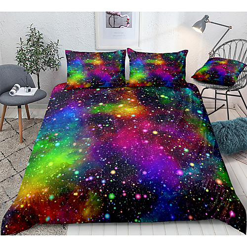 3D Digital Print 2/3 Pieces Bedding Sets Outer Space Bedding Sets Colorful Red Blue Green Nebula Duvet Cover Universe Bed Set
3D Digital Print 2/3 Pieces Bedding Sets Outer Space Bedding Sets Colorful Red Blue Green Nebula Duvet Cover Universe Bed Set