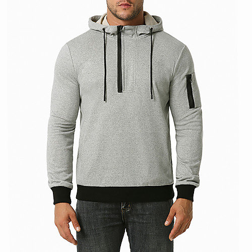 Men's Pullover Hoodie Sweatshirt Color Block Streetwear Hoodies Sweatshirts Black Light gray Dark Gray
Men's Pullover Hoodie Sweatshirt Color Block Streetwear Hoodies Sweatshirts Black Light gray Dark Gray