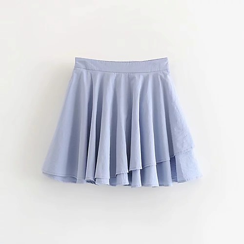 Women's Causal Daily Active Streetwear Skirts Solid Colored Layered Pleated Blue
Women's Causal Daily Active Streetwear Skirts Solid Colored Layered Pleated Blue