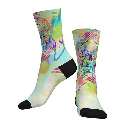 Crew Socks Compression Socks Calf Socks Athletic Sports Socks Cycling Socks Women's Men's Bike / Cycling Breathable Soft Comfortable 1 Pair Skull Cotton Green S M L / Stretchy / Halloween
Crew Socks Compression Socks Calf Socks Athletic Sports Socks Cycling Socks Women's Men's Bike / Cycling Breathable Soft Comfortable 1 Pair Skull Cotton Green S M L / Stretchy / Halloween