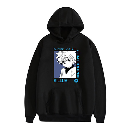Inspired by Hunter X Hunter Killua Zoldyck Cosplay Costume Hoodie Polyester / Cotton Blend Graphic Printing Hoodie For Women's / Men's
Inspired by Hunter X Hunter Killua Zoldyck Cosplay Costume Hoodie Polyester / Cotton Blend Graphic Printing Hoodie For Women's / Men's