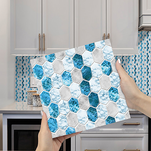 Imitation Epoxy Tile Sticker Blue and White Crystal Mosaic Wall Sticker House Renovation DIY Self-adhesive PVC Wallpaper Painting Kitchen Waterproof and Oilproof Wall Sticker
Imitation Epoxy Tile Sticker Blue and White Crystal Mosaic Wall Sticker House Renovation DIY Self-adhesive PVC Wallpaper Painting Kitchen Waterproof and Oilproof Wall Sticker