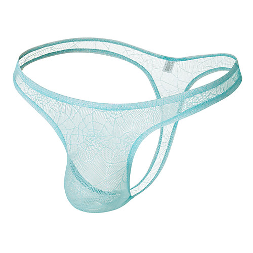 Men's 1 Piece Mesh G-string Underwear - EU / US Size Low Waist Light Blue White Black S M L
Men's 1 Piece Mesh G-string Underwear - EU / US Size Low Waist Light Blue White Black S M L
