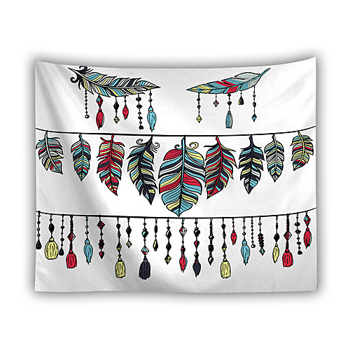 Wall Tapestry Art Decor Blanket Curtain Picnic Tablecloth Hanging Home Bedroom Living Room Dorm Decoration Polyester Small Colored Feather Pendant Decorated With A White Background Pattern
Wall Tapestry Art Decor Blanket Curtain Picnic Tablecloth Hanging Home Bedroom Living Room Dorm Decoration Polyester Small Colored Feather Pendant Decorated With A White Background Pattern