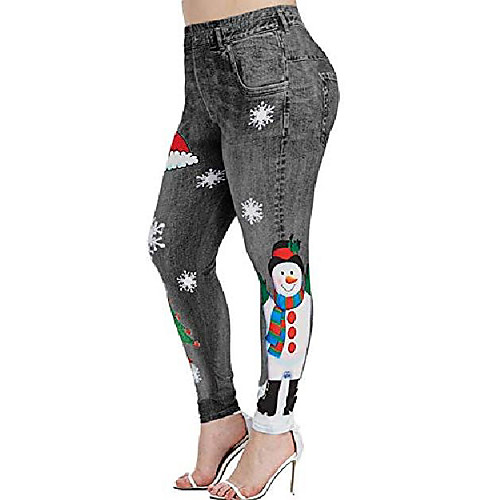 casual skinny leggings for women cute snowman printed christmas pencil pants,gray,l
casual skinny leggings for women cute snowman printed christmas pencil pants,gray,l