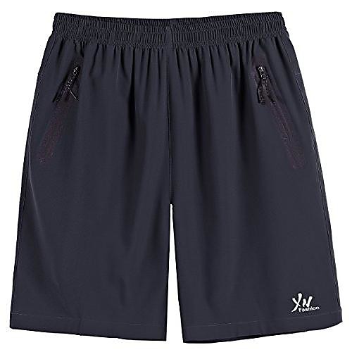 men's outdoor sports quick dry gym running shorts zipper pockets grey 44
men's outdoor sports quick dry gym running shorts zipper pockets grey 44