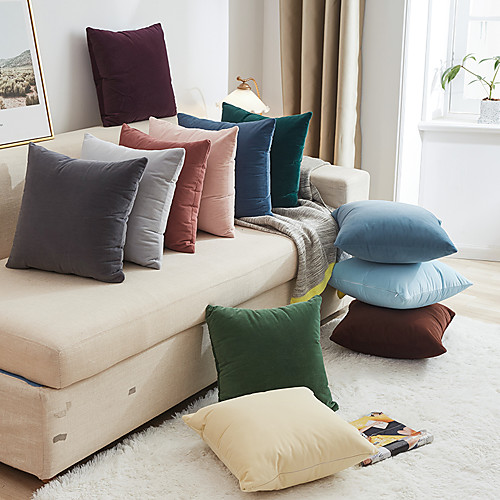 Decorative Pillows Sofa Cushion Covers Pure Color Simple Car Home Decor Multicolour Throw Case on the Pillow
Decorative Pillows Sofa Cushion Covers Pure Color Simple Car Home Decor Multicolour Throw Case on the Pillow