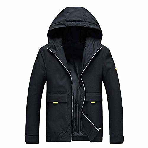 casual men's autumn winter warm coat windproof hooded zipper up windbreaker jacket outerwear black
casual men's autumn winter warm coat windproof hooded zipper up windbreaker jacket outerwear black