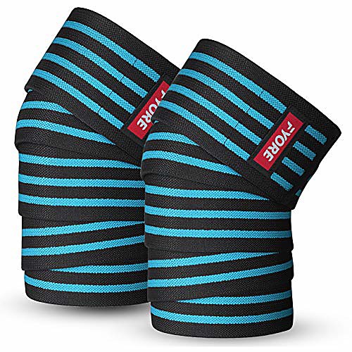 knee wraps (pair) for cross training wods,gym workout,weightlifting,fitness & powerlifting, knee straps for squats,men & women,71 compression & elastic support (blue)
knee wraps (pair) for cross training wods,gym workout,weightlifting,fitness & powerlifting, knee straps for squats,men & women,71 compression & elastic support (blue)