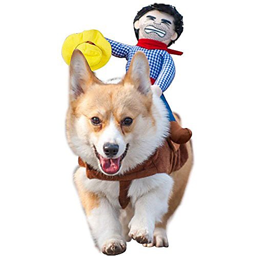 pet funny costumes pet suit knight rider cowboy style with doll clothing for dogs cats party cosplay apparel(cowboy-s)
pet funny costumes pet suit knight rider cowboy style with doll clothing for dogs cats party cosplay apparel(cowboy-s)