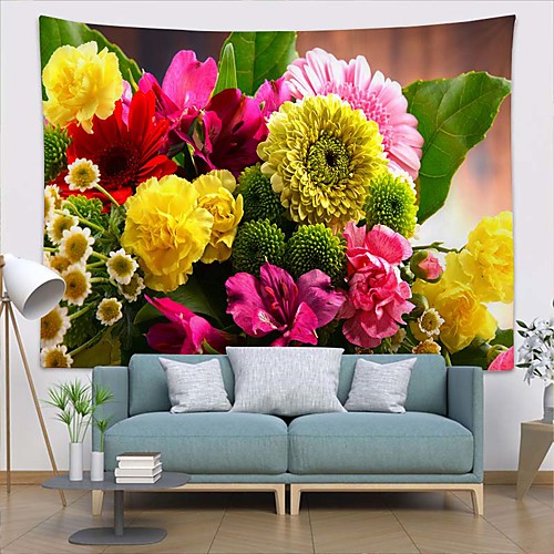 Wall Tapestry Art Deco Blanket Curtain Picnic Table Cloth Hanging Home Bedroom Living Room Dormitory Decoration Polyester Fiber Plant Series Colored Flowers
Wall Tapestry Art Deco Blanket Curtain Picnic Table Cloth Hanging Home Bedroom Living Room Dormitory Decoration Polyester Fiber Plant Series Colored Flowers