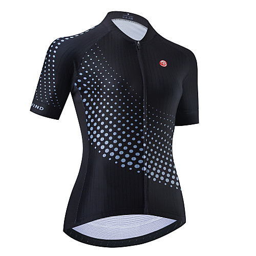 21Grams Women's Short Sleeve Cycling Jersey Black Polka Dot Bike Jersey Top Mountain Bike MTB Road Bike Cycling Breathable Quick Dry Sports Clothing Apparel / Stretchy / Athletic
21Grams Women's Short Sleeve Cycling Jersey Black Polka Dot Bike Jersey Top Mountain Bike MTB Road Bike Cycling Breathable Quick Dry Sports Clothing Apparel / Stretchy / Athletic