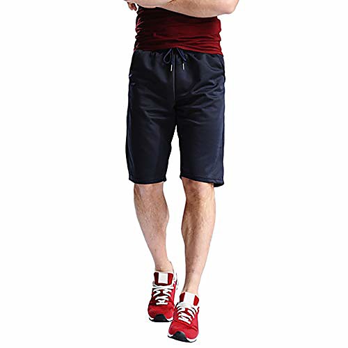 casual mens summer solid color drawstring shorts outdoor soft breathable running pants with pockets beach trunks dark blue
casual mens summer solid color drawstring shorts outdoor soft breathable running pants with pockets beach trunks dark blue