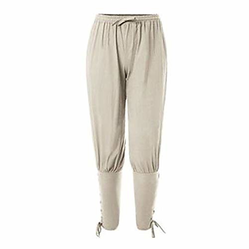 men's vintage medieval pants pirate cosplay costumes halloween lace up banded viking renaissance trousers white
men's vintage medieval pants pirate cosplay costumes halloween lace up banded viking renaissance trousers white