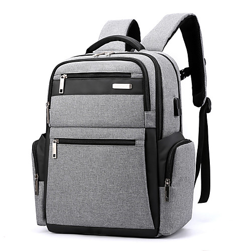 Unisex Polyester School Bag Functional Backpack Large Capacity Waterproof Zipper Solid Color Daily Backpack Black Blue Gray
Unisex Polyester School Bag Functional Backpack Large Capacity Waterproof Zipper Solid Color Daily Backpack Black Blue Gray
