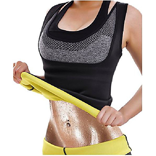 waist trainer hot sweat quick weight loss neoprene shirt vest body shapers (medium, black)
waist trainer hot sweat quick weight loss neoprene shirt vest body shapers (medium, black)