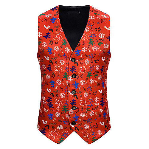 Santa Claus Cosplay Costume Men's Adults' Christmas Christmas Christmas Polyester Vest
Santa Claus Cosplay Costume Men's Adults' Christmas Christmas Christmas Polyester Vest