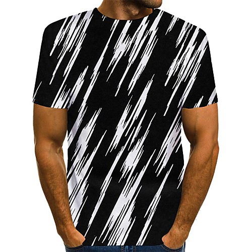 Men's T shirt 3D Print Graphic Print Short Sleeve Daily Tops Streetwear Black
Men's T shirt 3D Print Graphic Print Short Sleeve Daily Tops Streetwear Black