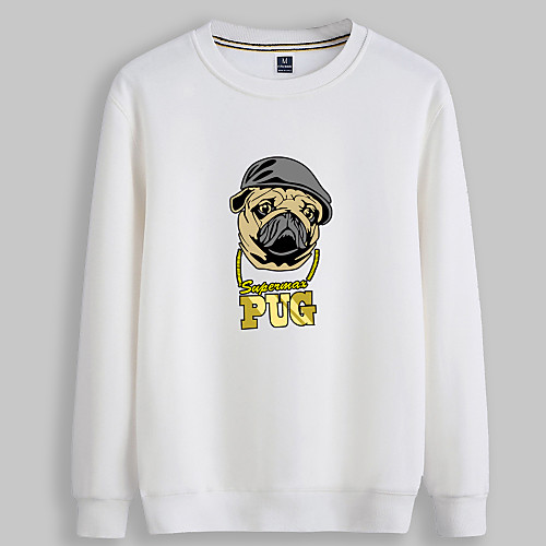Women's Pullover Sweatshirt Dog Graphic Text Daily Basic Hoodies Sweatshirts White Black Red / Letter
Women's Pullover Sweatshirt Dog Graphic Text Daily Basic Hoodies Sweatshirts White Black Red / Letter