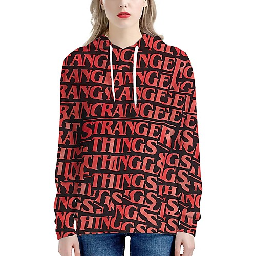 Women's Pullover Hoodie Sweatshirt Print Graphic 3D Oversized Monograms Front Pocket Daily Going out 3D Print Active Casual Hoodies Sweatshirts Wine
Women's Pullover Hoodie Sweatshirt Print Graphic 3D Oversized Monograms Front Pocket Daily Going out 3D Print Active Casual Hoodies Sweatshirts Wine