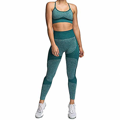 2 piece tracksuits women summer outfits leggings and sports bra yoga set compression skinny tights gym fitness seamless high waist pants exercise mose-m
2 piece tracksuits women summer outfits leggings and sports bra yoga set compression skinny tights gym fitness seamless high waist pants exercise mose-m