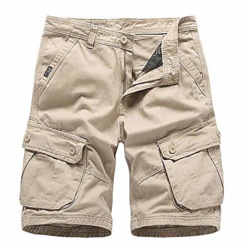 liposhion mens cargo shorts loose casual outdoor overalls shorts with pockets (khaki, us-34)
liposhion mens cargo shorts loose casual outdoor overalls shorts with pockets (khaki, us-34)