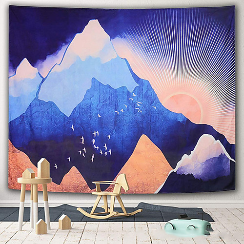 Wall Tapestry Art Decor Blanket Curtain Picnic Tablecloth Hanging Home Bedroom Living Room Dorm Decoration Polyester Mountain Sun Morning View
Wall Tapestry Art Decor Blanket Curtain Picnic Tablecloth Hanging Home Bedroom Living Room Dorm Decoration Polyester Mountain Sun Morning View