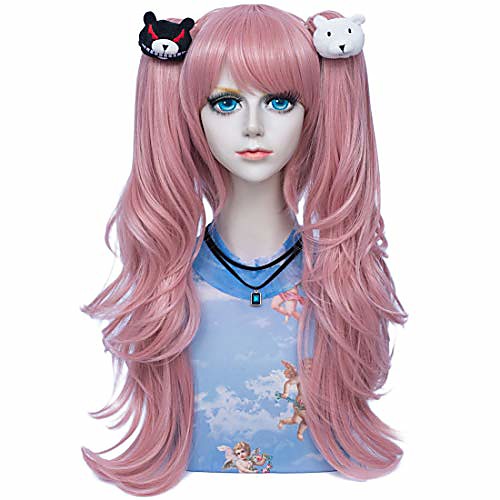 pink ponytail cosplay wigs|probeauty long wavy anime wig women costume synthetic halloween curly wig cap (withou't black white bear hair pins )
pink ponytail cosplay wigs|probeauty long wavy anime wig women costume synthetic halloween curly wig cap (withou't black white bear hair pins )