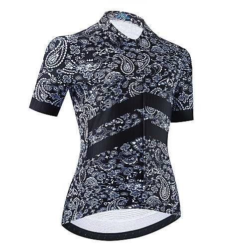 21Grams Women's Short Sleeve Cycling Jersey Black Bike Jersey Top Mountain Bike MTB Road Bike Cycling Breathable Quick Dry Sports Clothing Apparel / Stretchy / Athletic
21Grams Women's Short Sleeve Cycling Jersey Black Bike Jersey Top Mountain Bike MTB Road Bike Cycling Breathable Quick Dry Sports Clothing Apparel / Stretchy / Athletic