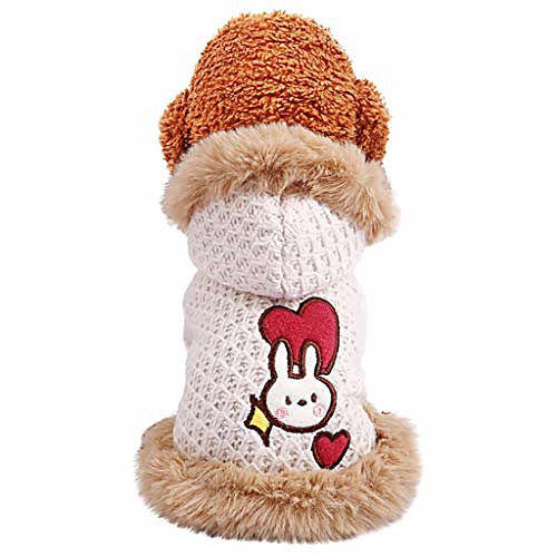 dog costume soft warm windproof cute print dog jacket hoodie dog winter coat dog hoodie sweatshirt for cold weather cat jacket rabbit white
dog costume soft warm windproof cute print dog jacket hoodie dog winter coat dog hoodie sweatshirt for cold weather cat jacket rabbit white