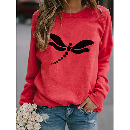 Women's Pullover Sweatshirt Animal Patterned Graphic Daily Casual Hoodies Sweatshirts Black Blue Red
Women's Pullover Sweatshirt Animal Patterned Graphic Daily Casual Hoodies Sweatshirts Black Blue Red